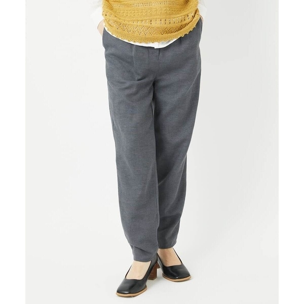 ジャンニ・ロ・ジュディチェ（GIANNI LO GIUDICE）/[日本製]コットンリネンテーパードパンツ