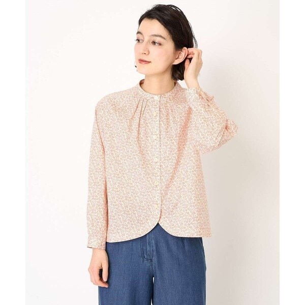 ジャンニ・ロ・ジュディチェ（GIANNI LO GIUDICE）/LIBERTYプリントシャツブラウス（WALTER’S MEADOW）