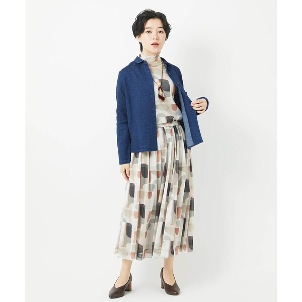 ジャンニ・ロ・ジュディチェ（GIANNI LO GIUDICE）/[日本製]サモーラチュールプリントスカート_15