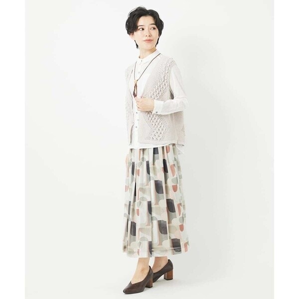 ジャンニ・ロ・ジュディチェ（GIANNI LO GIUDICE）/[日本製]サモーラチュールプリントスカート_18