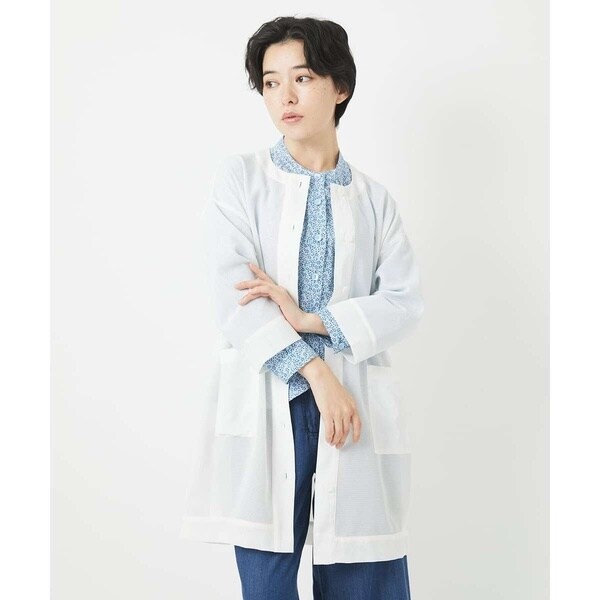 ジャンニ・ロ・ジュディチェ（GIANNI LO GIUDICE）/メッシュシアーチュニック丈羽織