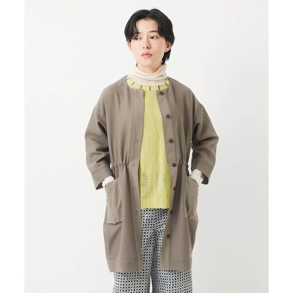 ジャンニ・ロ・ジュディチェ（GIANNI LO GIUDICE）/メッシュシアーチュニック丈羽織