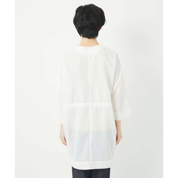 ジャンニ・ロ・ジュディチェ（GIANNI LO GIUDICE）/メッシュシアーチュニック丈羽織