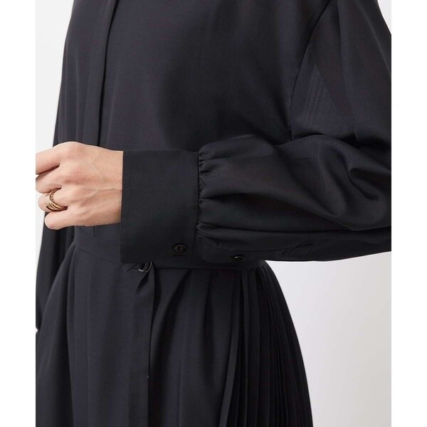 ミッシェルクラン（MICHEL KLEIN）/[小さいサイズ]バックプリーツ3WAYワンピース_9