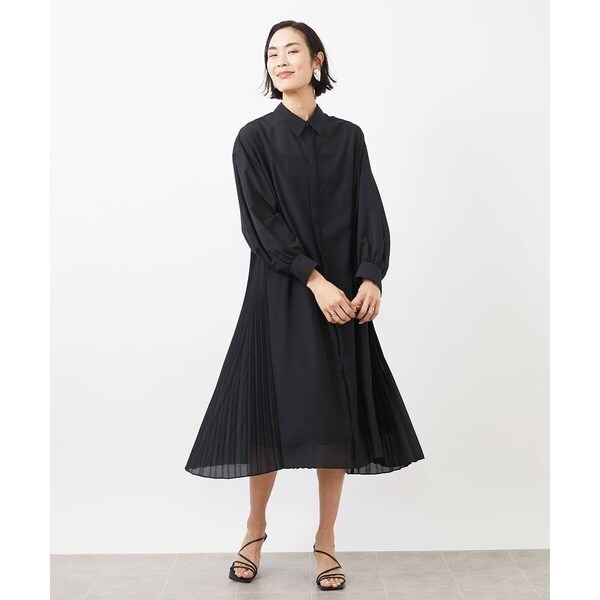 ミッシェルクラン（MICHEL KLEIN）/[小さいサイズ]バックプリーツ3WAYワンピース_15