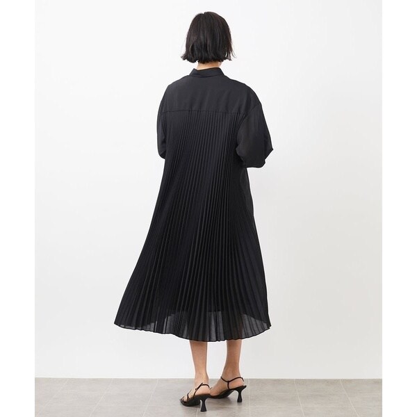 ミッシェルクラン（MICHEL KLEIN）/[小さいサイズ]バックプリーツ3WAYワンピース_17