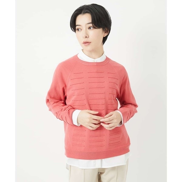 ジョルジュ・レッシュ（ES RECH）/ホールガーメントロール柄ニット