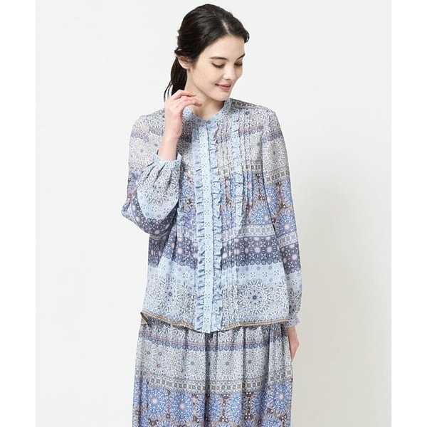 シアン トーキョー フリンジヤーンオーバーブラウス 型番507412