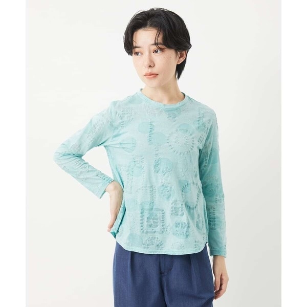 ジャンニ・ロ・ジュディチェ（GIANNI LO GIUDICE）/[日本製]ドットリップルプリントカットソー