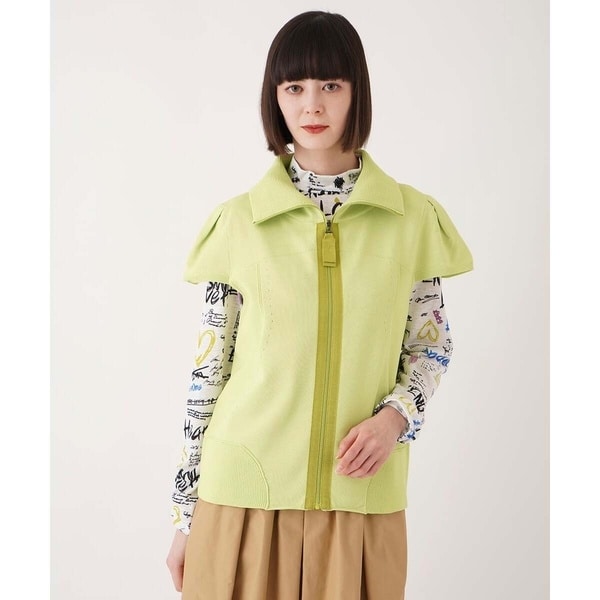 ヒロコビス（hirokobis）/【小さいサイズ】キャップスリーブニットジレ