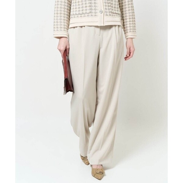 クリスチャンオジャール（christianaujard）/タック入りセミワイドパンツ