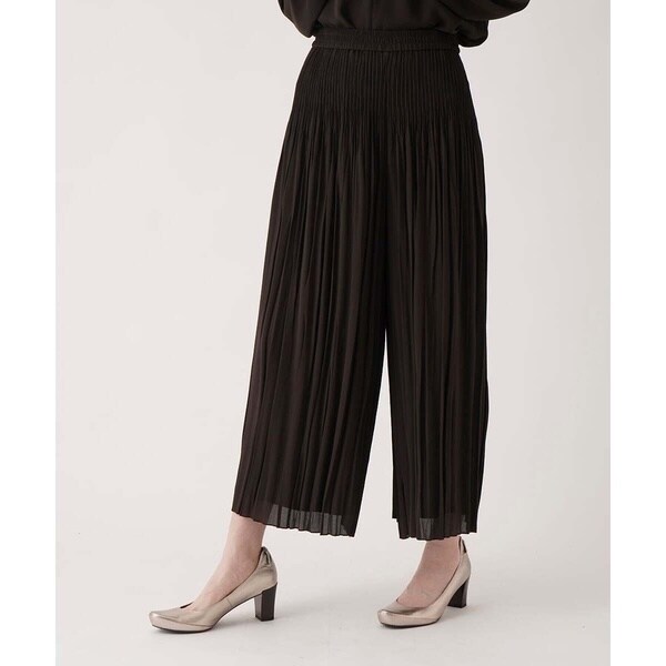 ヒロコビス（hirokobis）/【小さいサイズ】ジョーゼットプリーツワイド