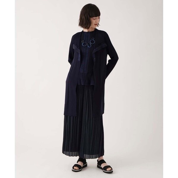 ヒロコビス（hirokobis）/【小さいサイズ】ジョーゼットプリーツワイド