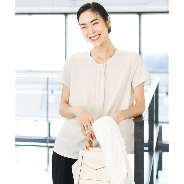 ミッシェルクラン（MICHEL ）/[小さいサイズ]ボウタイブラウソー