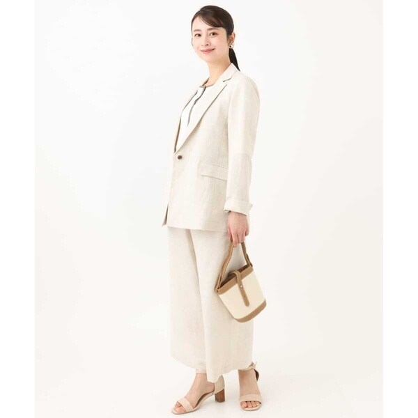 MK ミッシェルクラン（MK MICHEL KLEIN ）/【小さいサイズ】リネン混