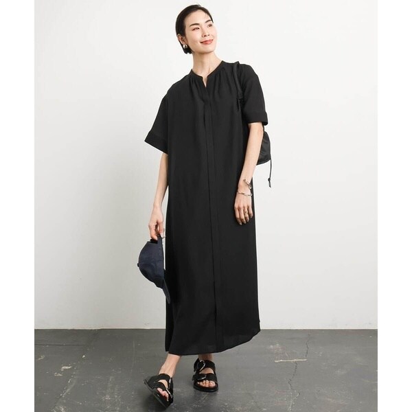 ミッシェルクラン（MICHEL KLEIN）/[小さいサイズ]3WAYロングシャツワンピース_3