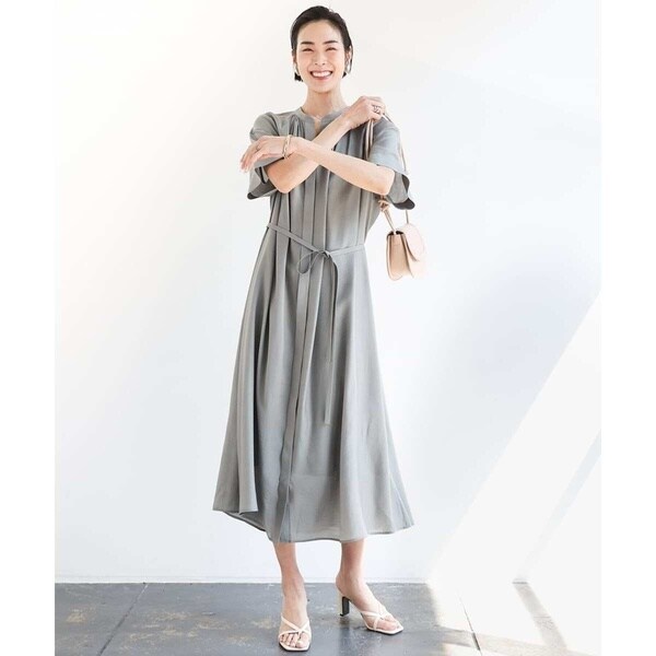 ミッシェルクラン（MICHEL KLEIN）/[小さいサイズ]3WAYロングシャツワンピース_18