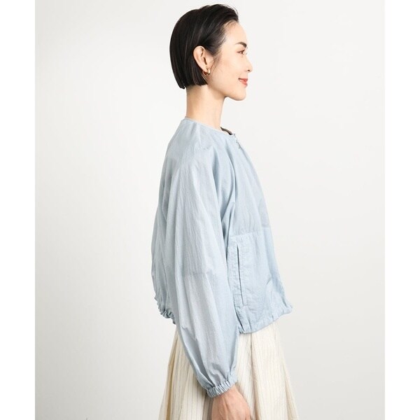 ミッシェルクラン（MICHEL KLEIN）/[小さいサイズ]シアーノーカラーブルゾン_9