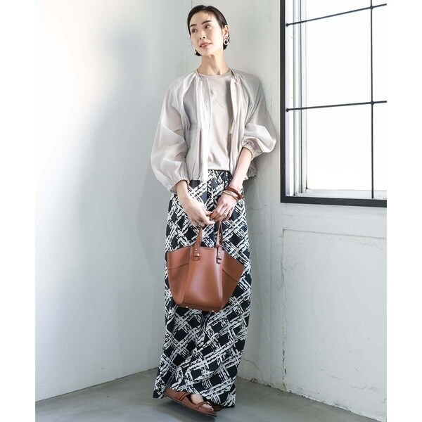 ミッシェルクラン（MICHEL KLEIN）/[小さいサイズ]シアーノーカラーブルゾン_17