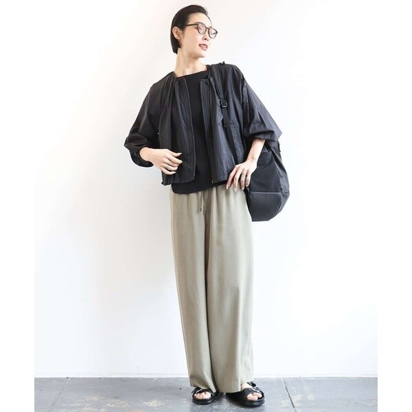 ミッシェルクラン（MICHEL KLEIN）/[小さいサイズ]シアーノーカラーブルゾン_18