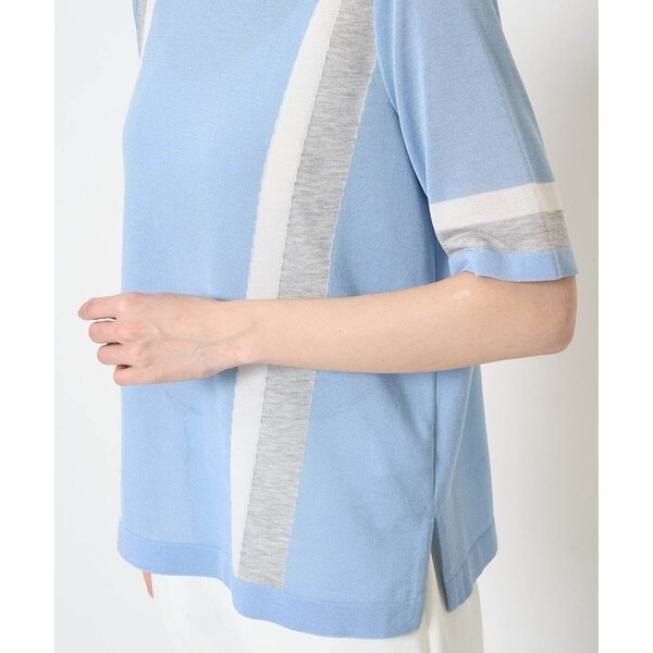 クリスチャンオジャール（christianaujard）/配色デザインニット