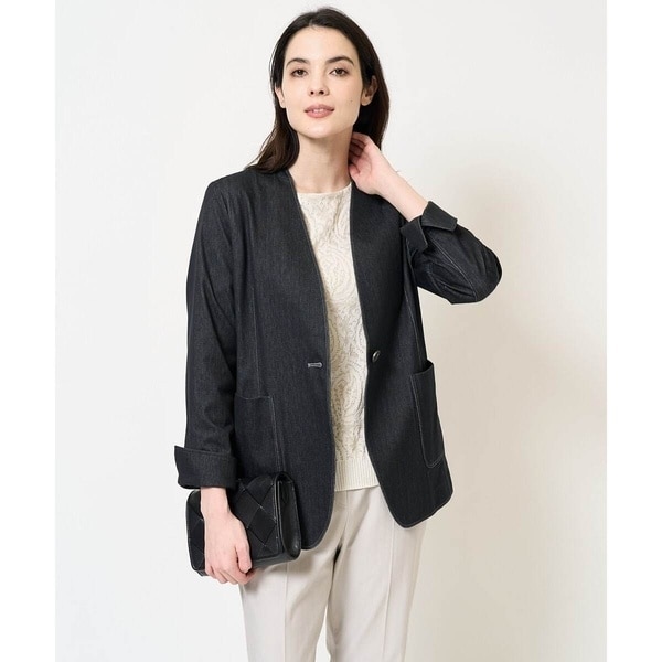 クリスチャンオジャール（christianaujard）/[セットアップ対応]ヘリンボーン柄ジャージージャケット