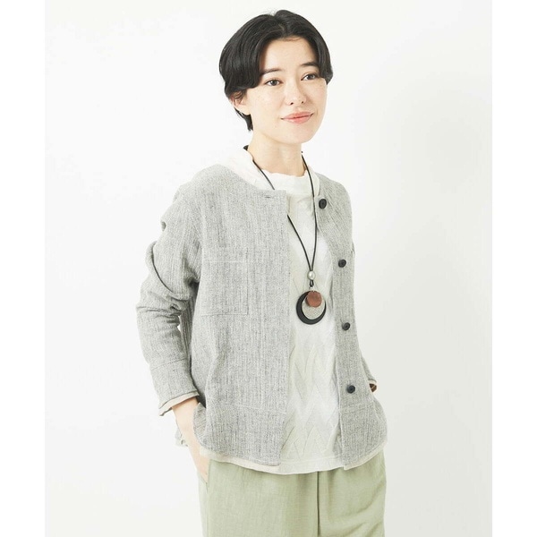 ジャンニ・ロ・ジュディチェ（GIANNI LO GIUDICE）/楊柳ブラウスジャケット