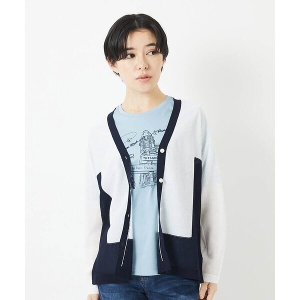 ジョルジュ・レッシュ（ES RECH）/ドルマンスリーブシアーニットカーディガン