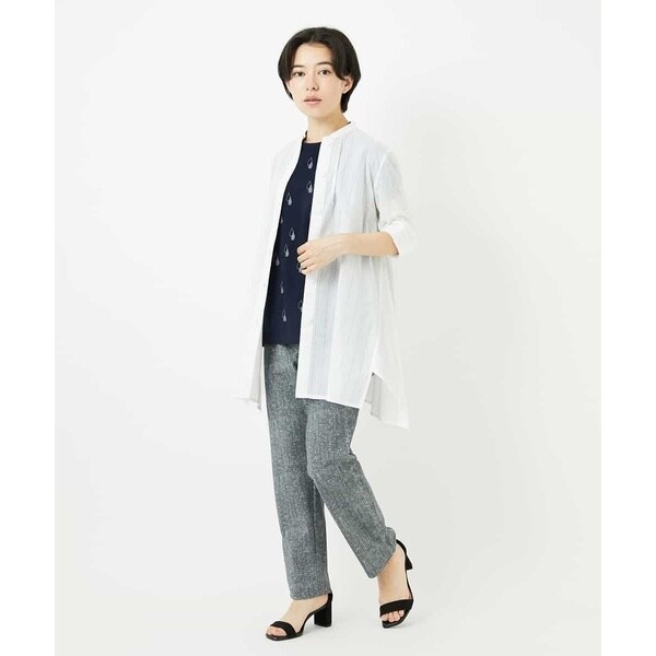 ジャンニ・ロ・ジュディチェ（GIANNI LO GIUDICE）/[3サイズ展開]ぼかし調チェック柄ハイテンションストレッチパンツ ジャンニ・ロ・ジュディチェ（GIANNI LO GIUDICE）/[3サイズ展開