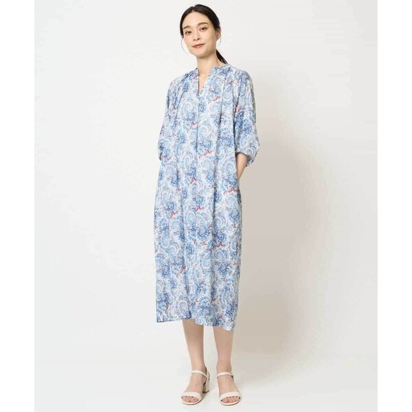 クリスチャンオジャール（christianaujard）/[通気性・発散性]プチフラワーペイズリープリントワンピース