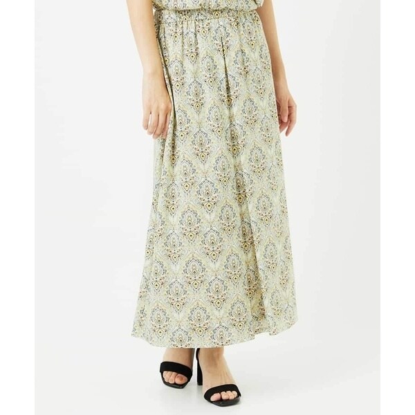 クリスチャンオジャール（christianaujard）/[セットアップ対応]エキゾチックダマスクプリントスカート