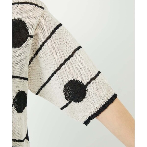 ジョルジュ・レッシュ（GEORGES RECH）/ペーパーヤーンドット5分袖