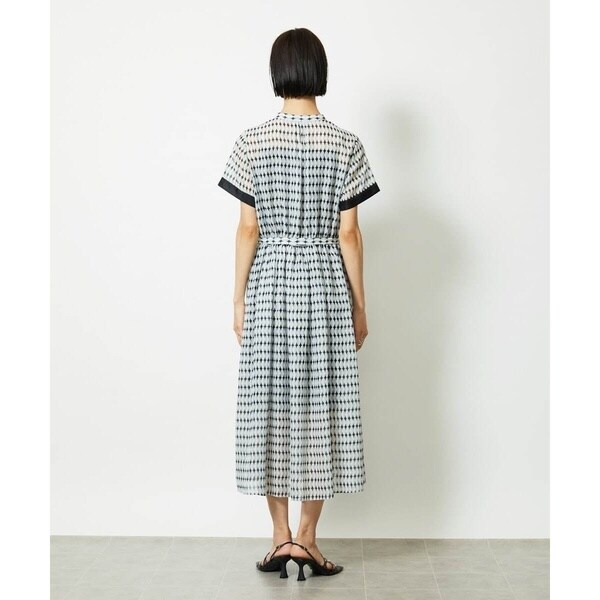 ミッシェルクラン（MICHEL KLEIN）/［小さいサイズ］ジオメトリック柄ワンピース_6