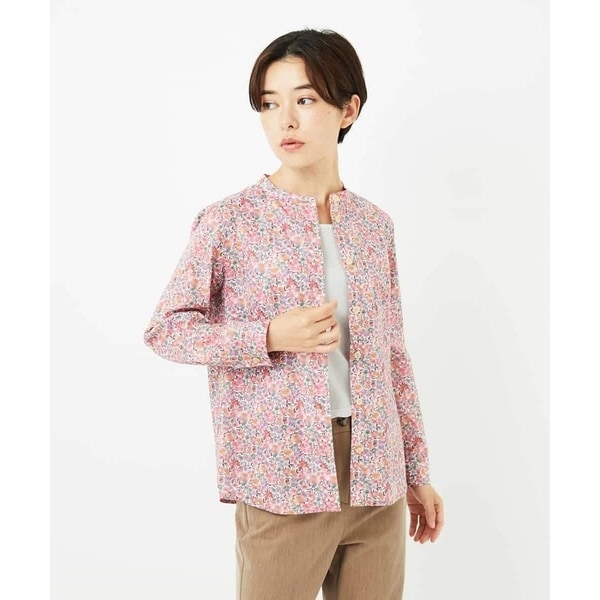 ジャンニ・ロ・ジュディチェ（GIANNI LO GIUDICE）/LIBERTYプリントシャツブラウス（Sandra Spring）