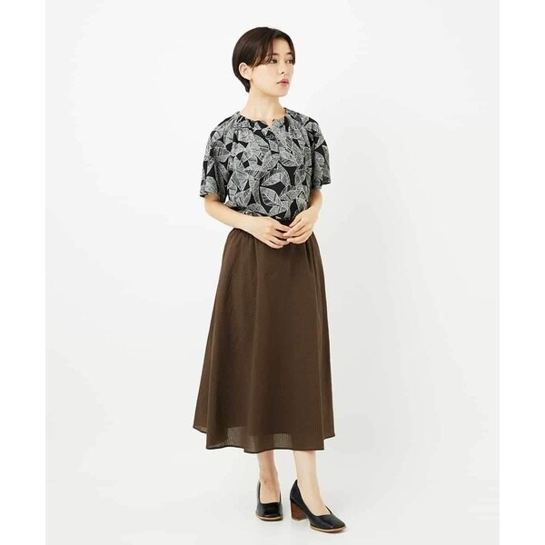 LIBERTYプリントシャツブラウス（MARY PATRICIA）／ジャンニ・ロ