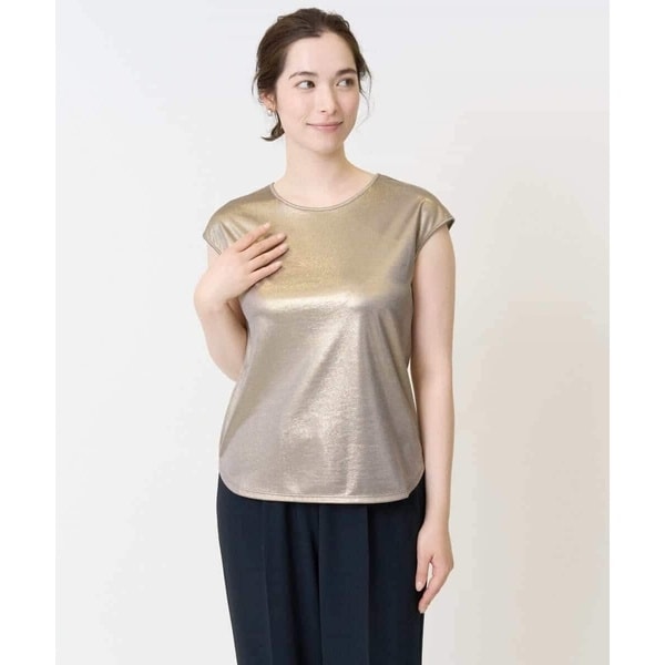 クリスチャンオジャール（christianaujard）/箔プリントベーシックカットソー