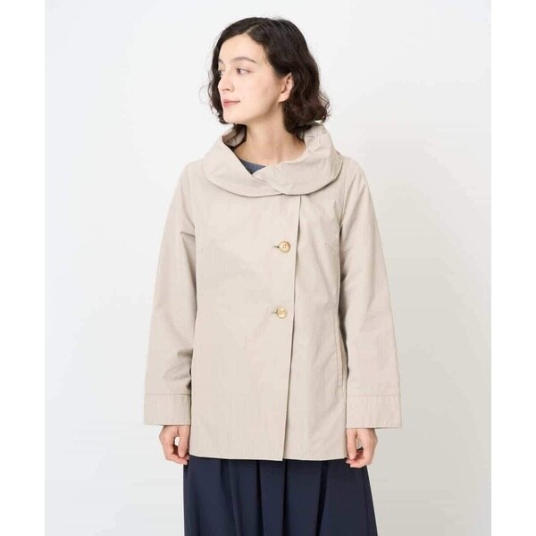 ジャンニ・ロ・ジュディチェ（GIANNI LO GIUDICE）/クリーミータフタショート丈コート_4
