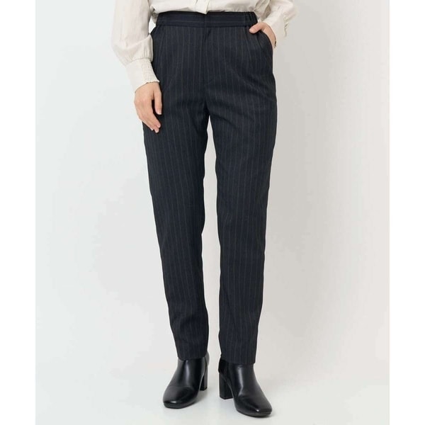 ジョルジュ・レッシュ（ES RECH）/[日本製]ストライプテーパードパンツ