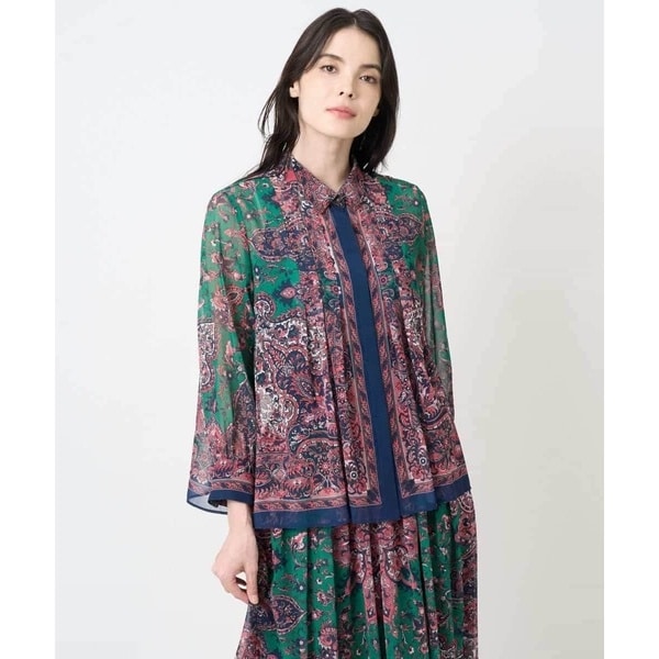 クリスチャンオジャール（christianaujard）/RATTIペイズリープリントブラウス