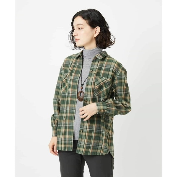 ジャンニ・ロ・ジュディチェ（GIANNI LO GIUDICE）/先染めチェックブラウス