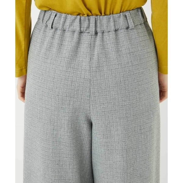 ジャンニ・ロ・ジュディチェ] ガンクラブチェックワイドストレート