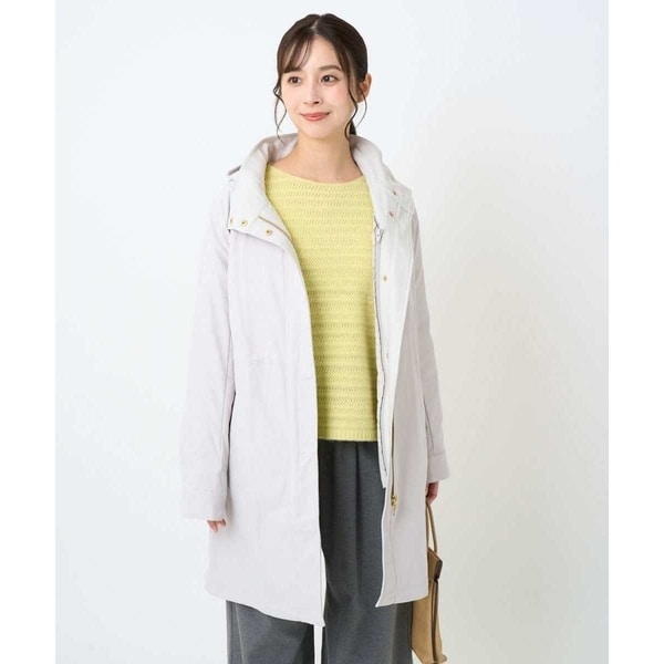 MK ミッシェルクラン（MK MICHEL KLEIN ）/【小さいサイズ】ダウンライナー付きマルチwayモッズコート/撥水加工