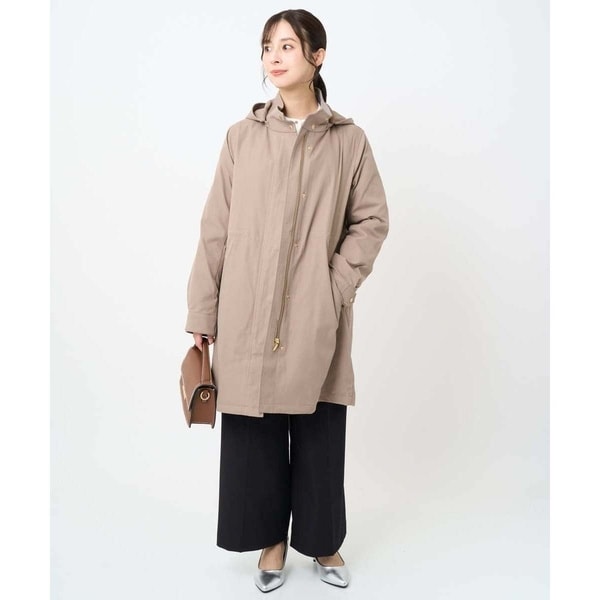 MK ミッシェルクラン（MK MICHEL KLEIN ）/【小さいサイズ】ダウンライナー付きマルチwayモッズコート/撥水加工_3