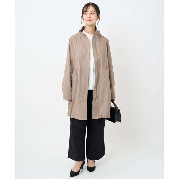 MK ミッシェルクラン（MK MICHEL KLEIN ）/【小さいサイズ】ダウンライナー付きマルチwayモッズコート/撥水加工_4