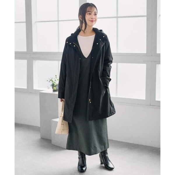 MK ミッシェルクラン（MK MICHEL KLEIN ）/【小さいサイズ】ダウンライナー付きマルチwayモッズコート/撥水加工_9