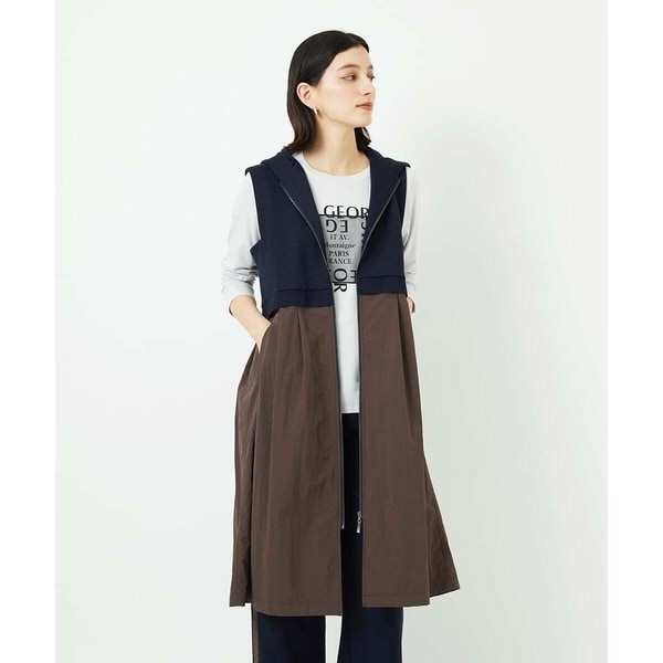 ジョルジュ・レッシュ（ES RECH）/ダンボールタフタドッキングロングジレ