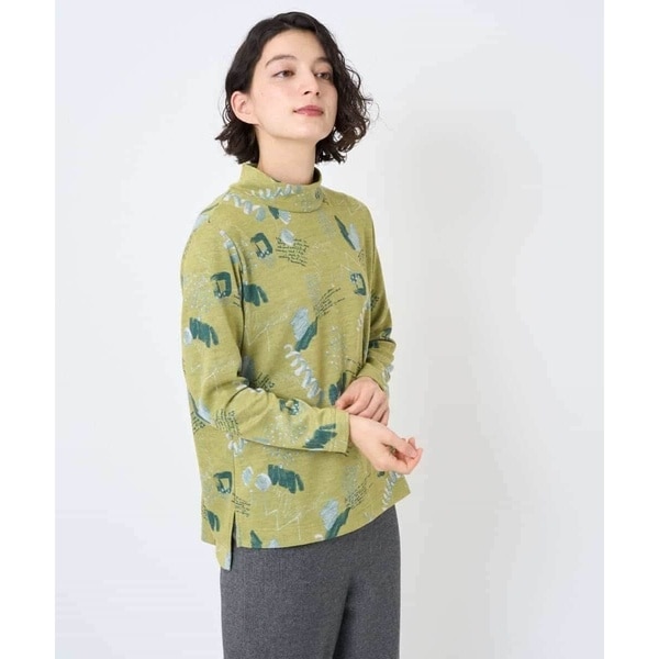 ジャンニ・ロ・ジュディチェ（GIANNI LO GIUDICE）/手描き風プリントプルオーバー