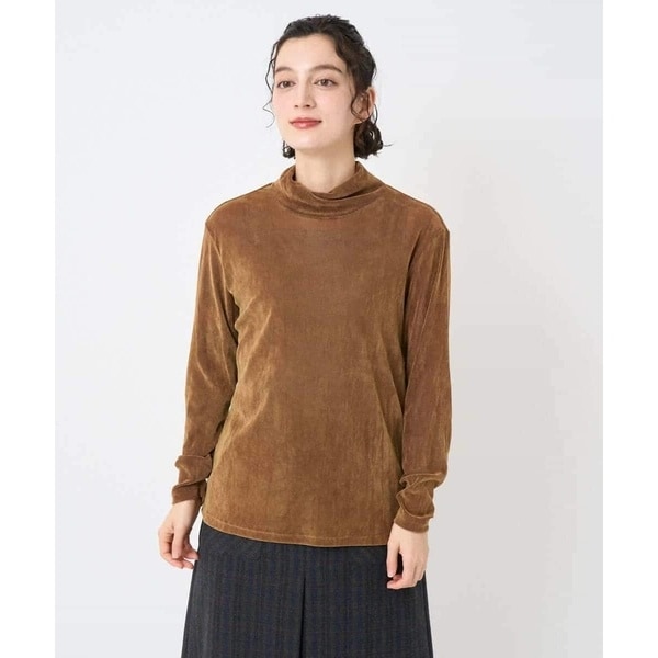 ジャンニ・ロ・ジュディチェ（GIANNI LO GIUDICE）/[日本製]タマムシパイルフロッキーカットソー