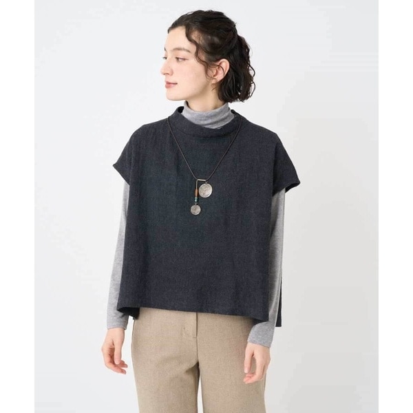 ジャンニ・ロ・ジュディチェ（GIANNI LO GIUDICE）/[セットアップ対応]リファインガーゼベストブラウス