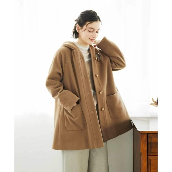 ジャンニ・ロ・ジュディチェ（GIANNI LO GIUDICE）/ウールモッサフーディーコート